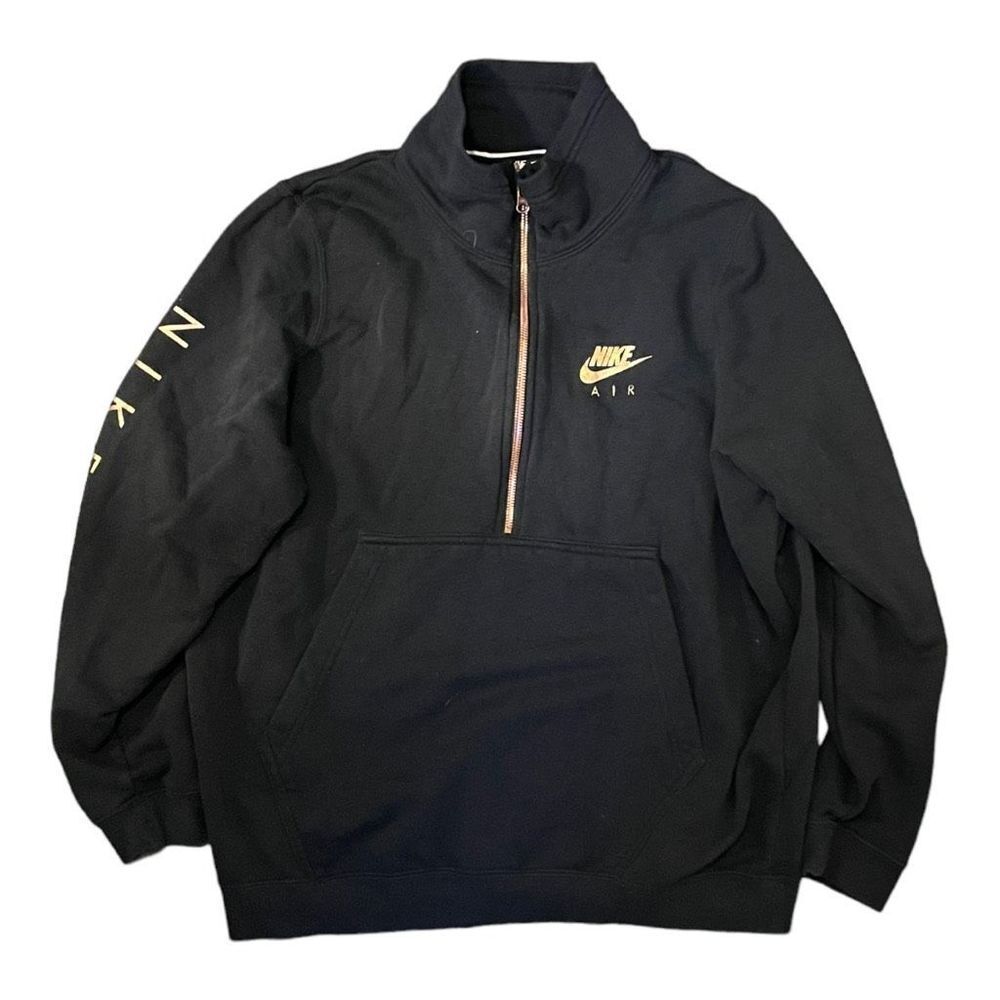 Nike air 1/4 Zip Pull Over Hoodie size Large